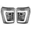 Recon 11-16 F250/F350/F450/F550 PROJECTOR HEADLIGHTS W/HIGH POWER OLED HALOS 264272CLC